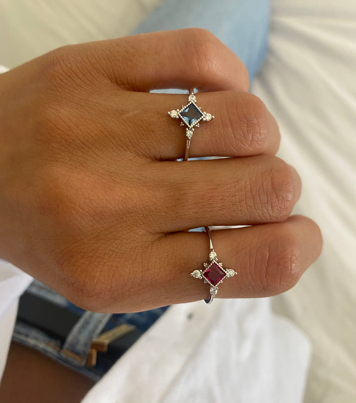 MONROE BORDEAUX RING