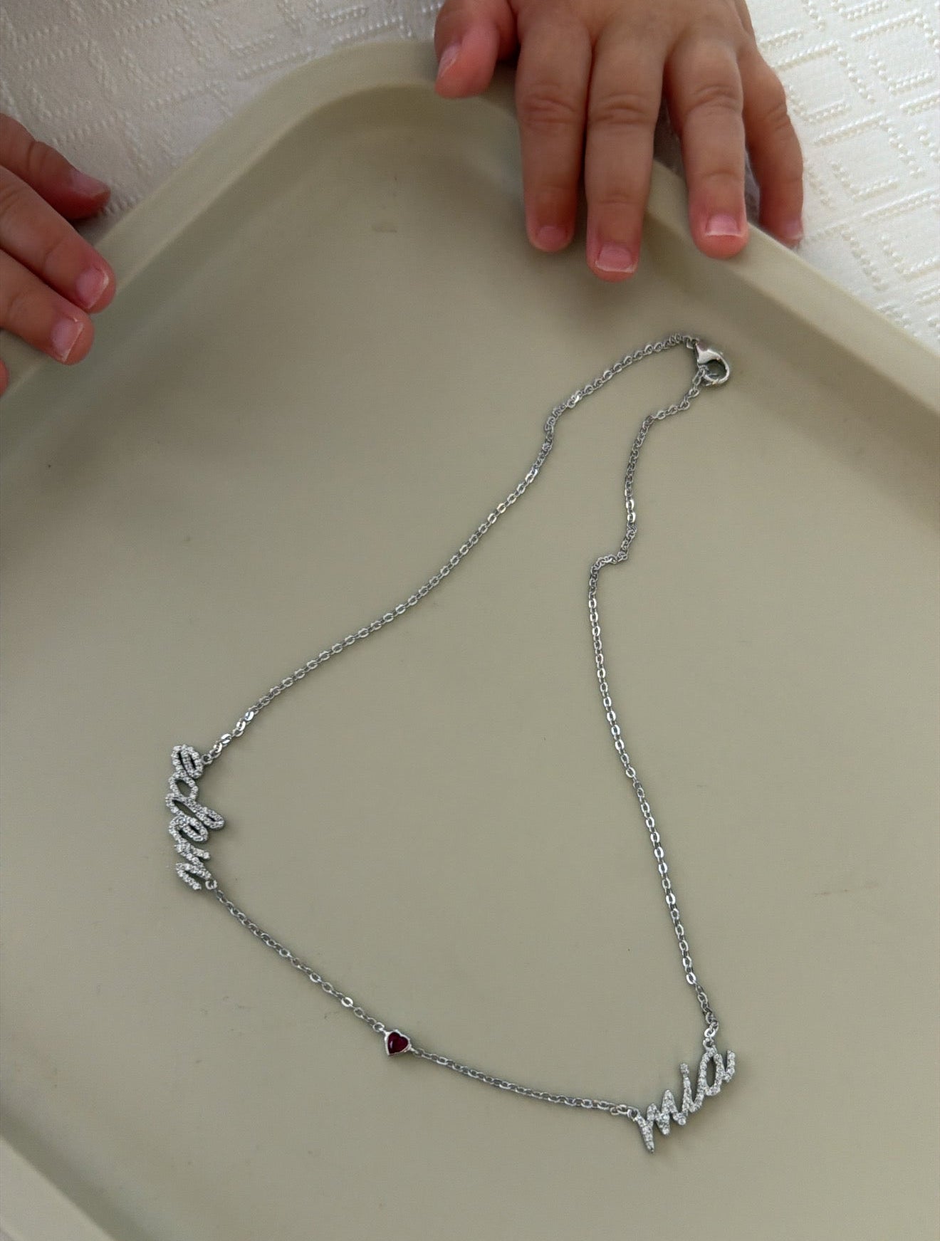 Heart Names Necklace