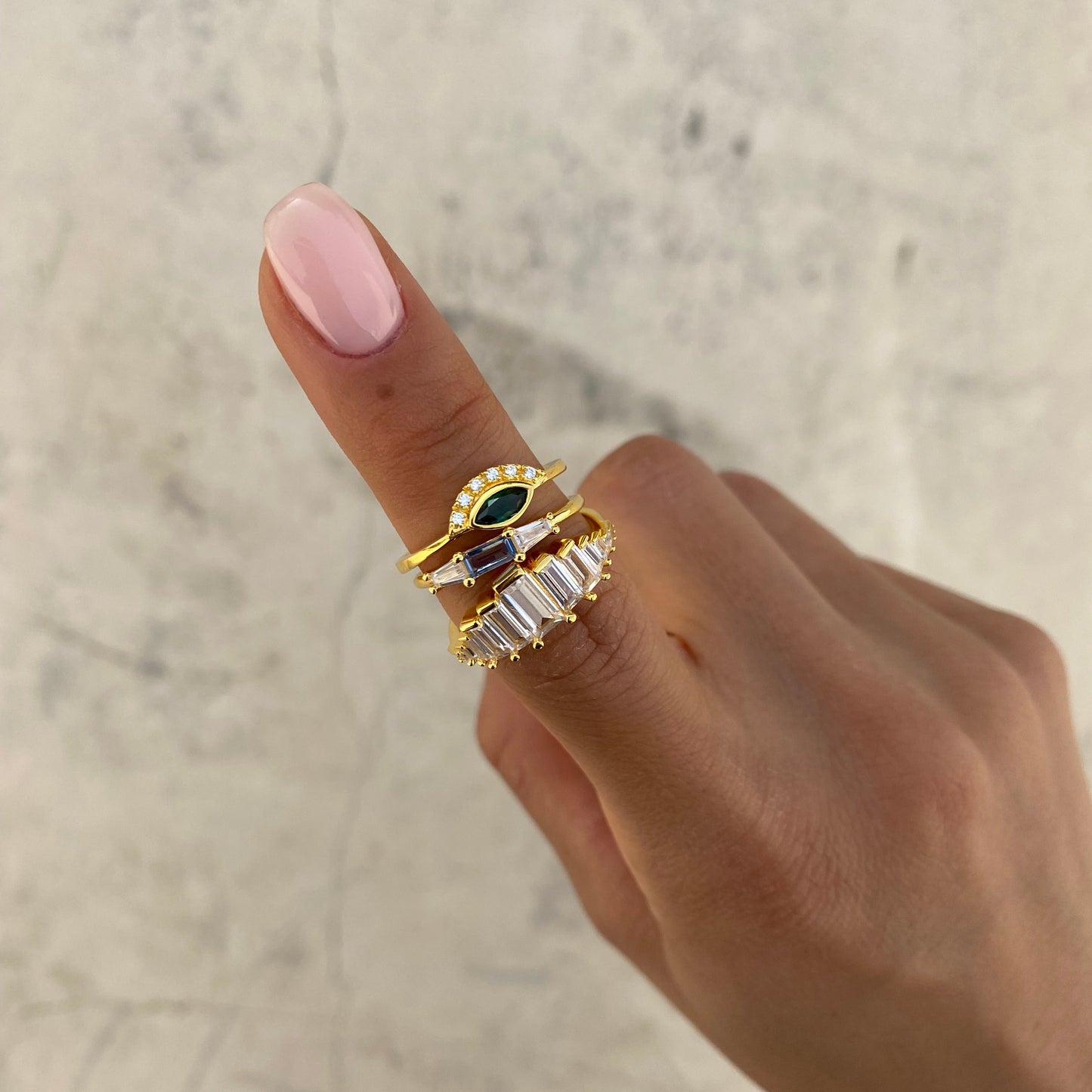 Green Eye Ring
