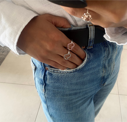Heart Gemstone Ring