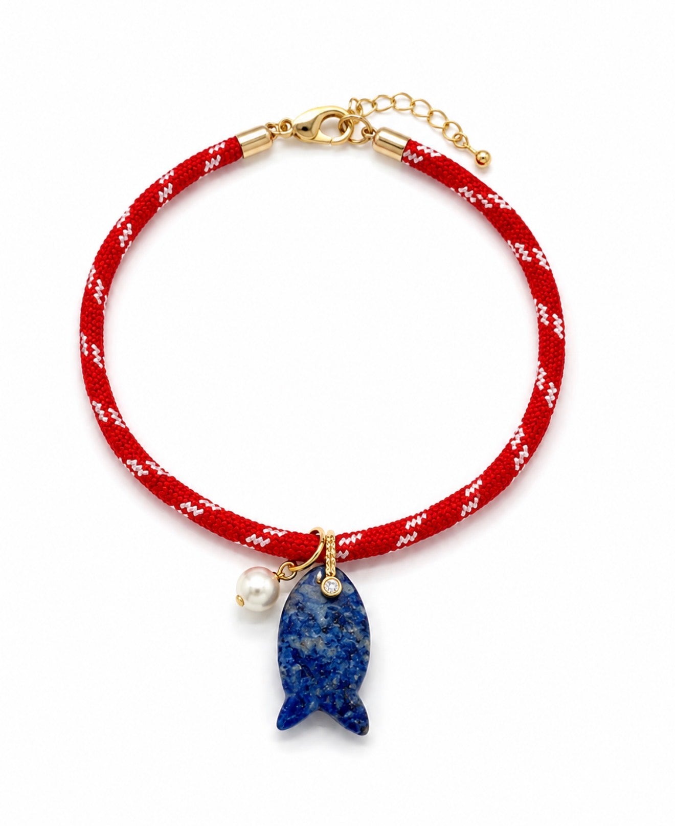 Lucky Fish Anklet | צמיד רגל לאקי פיש