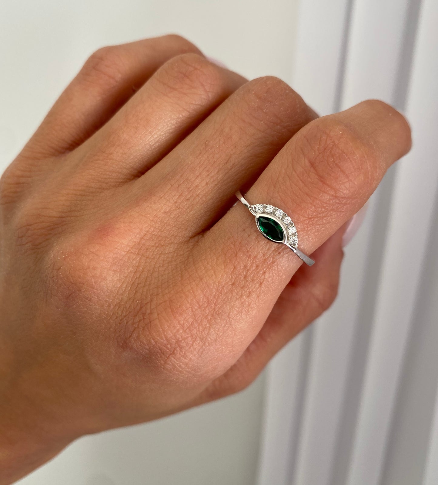 Green Eye Ring