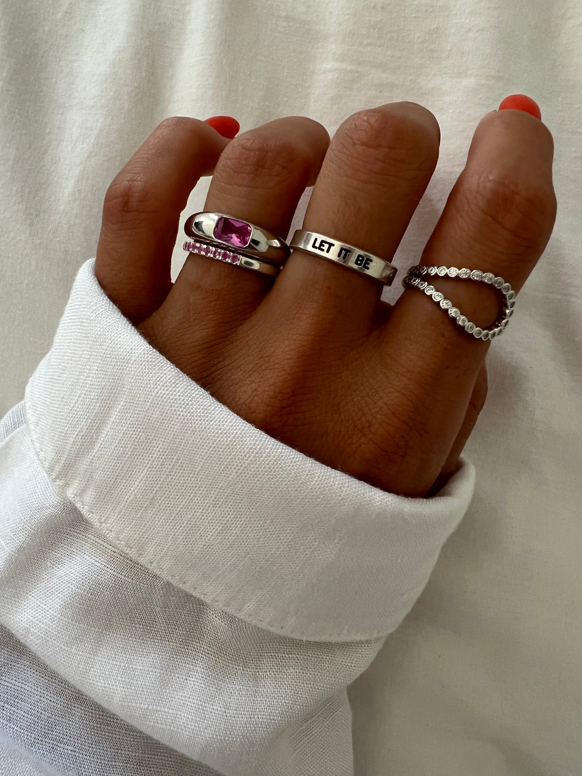 Pink Crush Ring