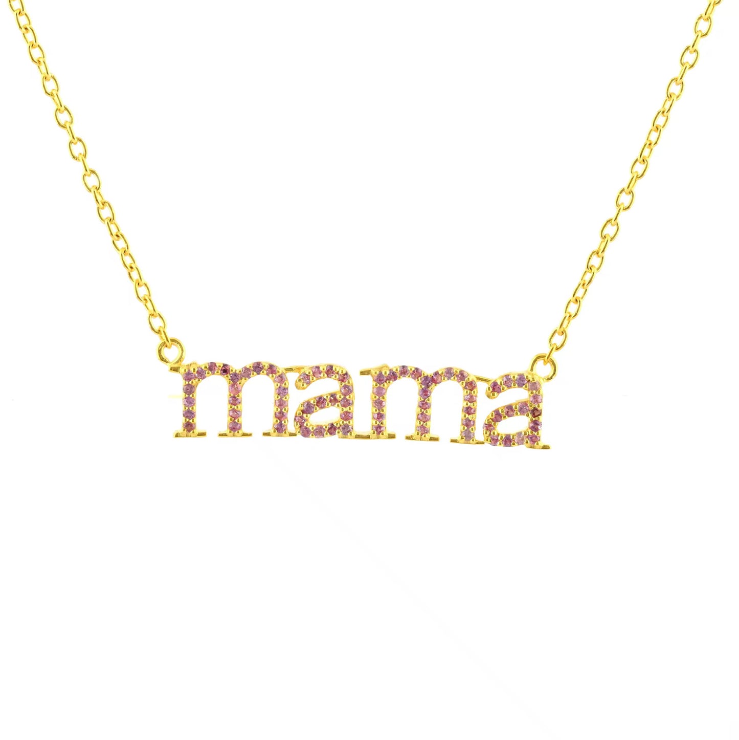 Mama Gemstone Necklace