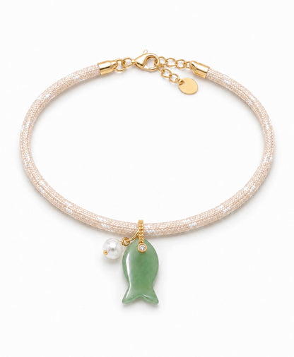 Lucky Fish Anklet | צמיד רגל לאקי פיש