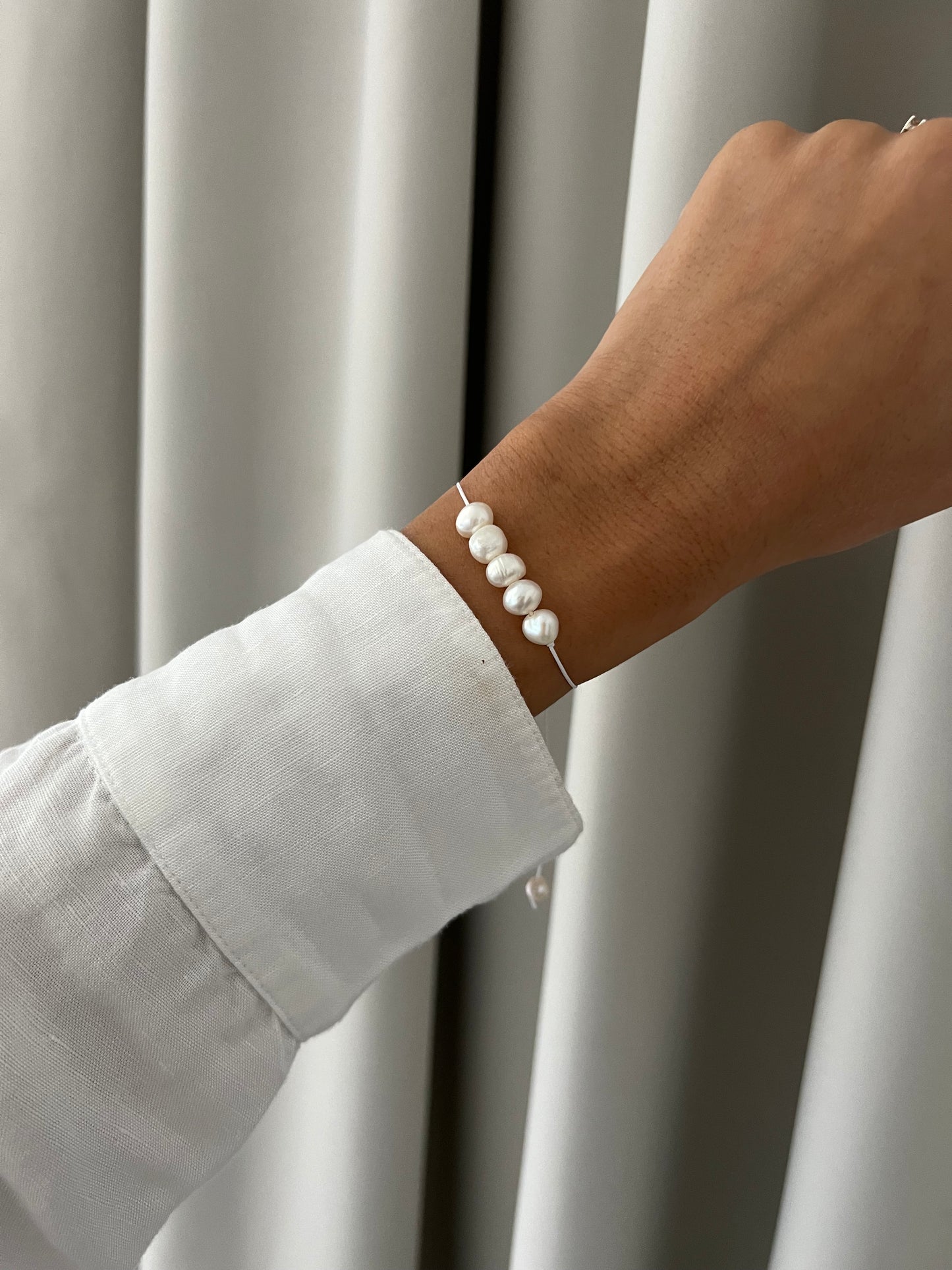 Chen Pearl Thread Bracelet