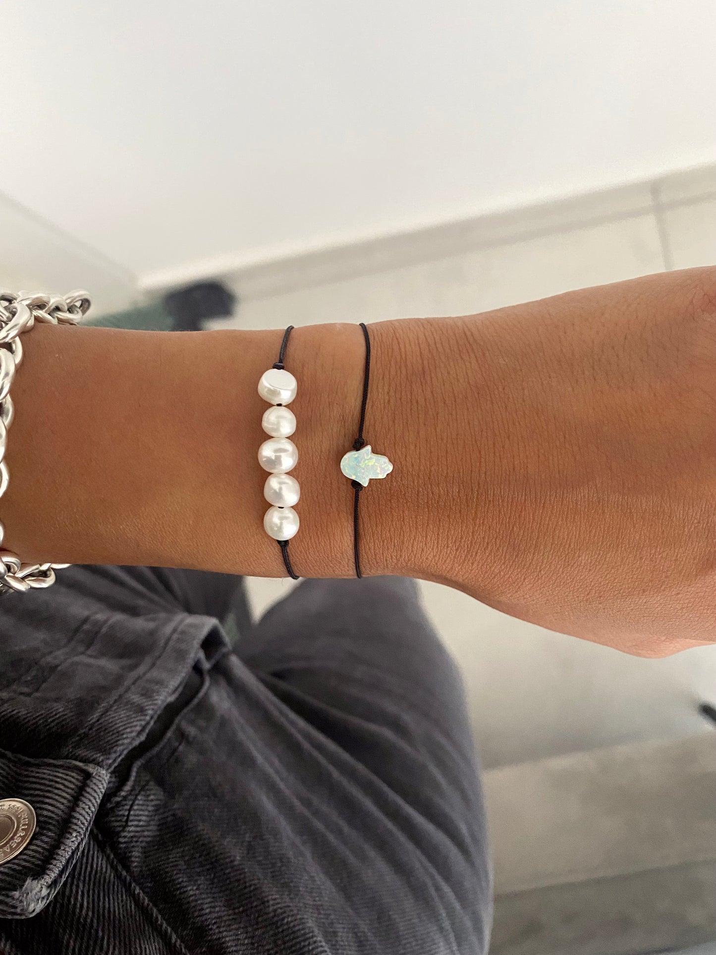 Chen Pearl Thread Bracelet