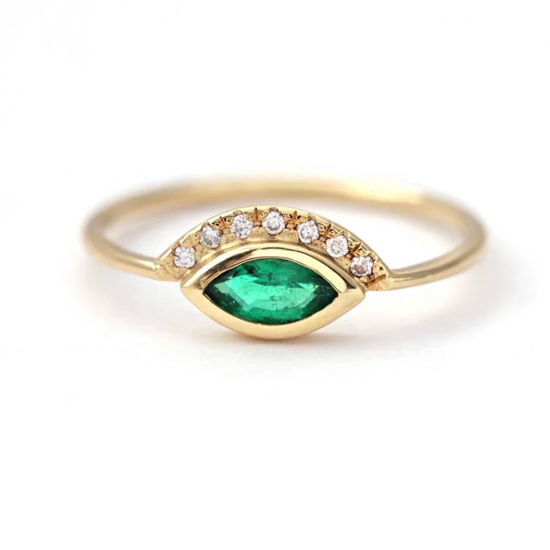 Green Eye Ring