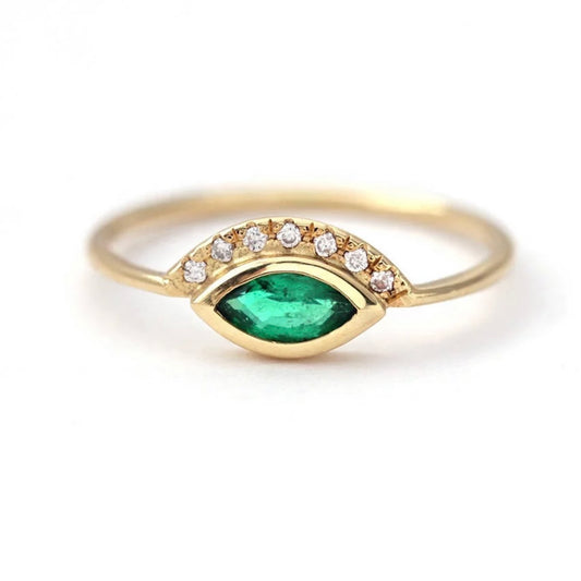 Green Eye Ring