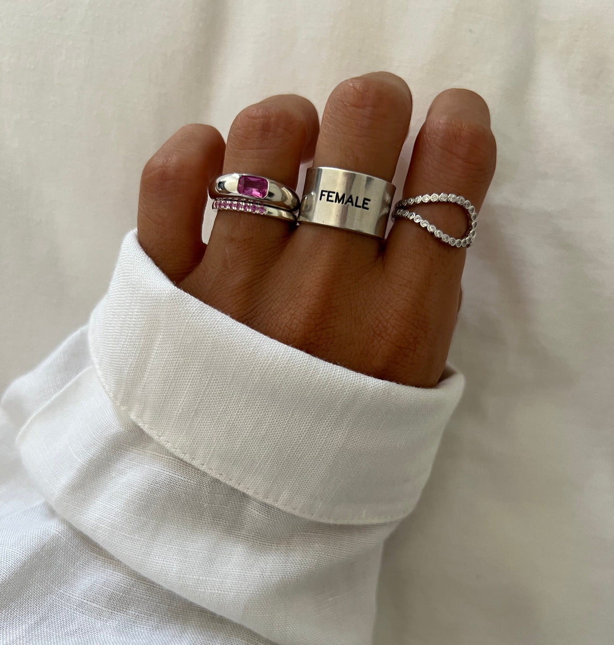 Pink Crush Ring