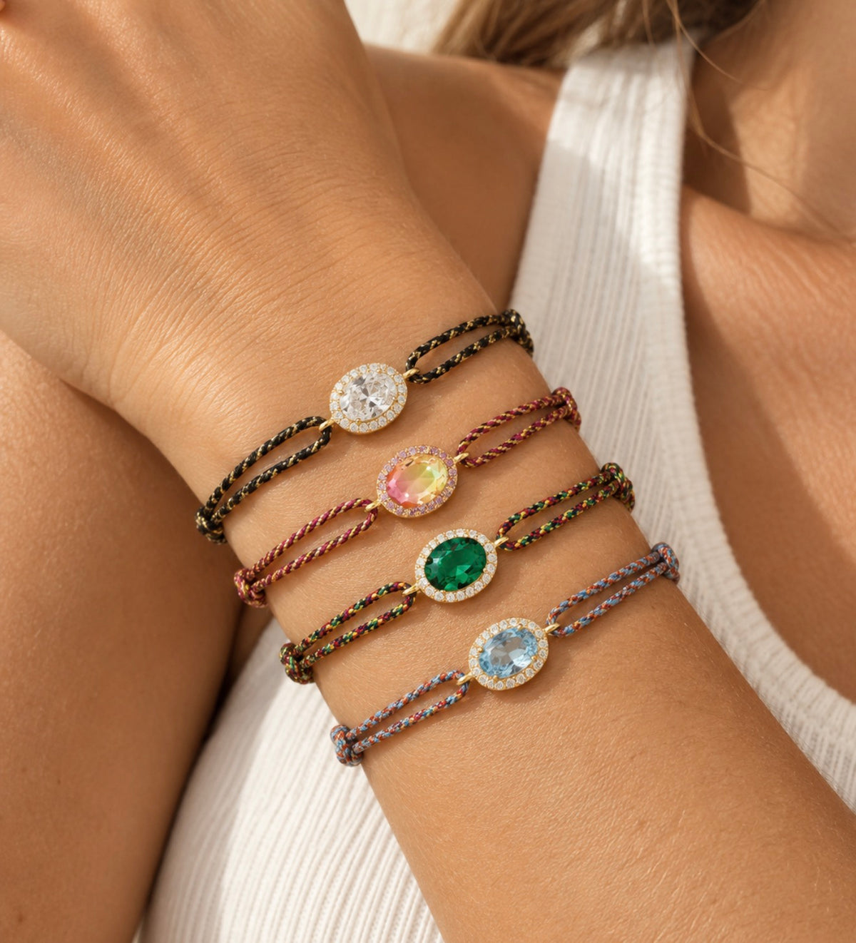 Halo Cord Bracelet | צמיד הילו
