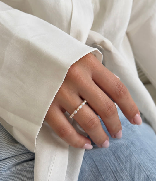 Pearl Dot Ring