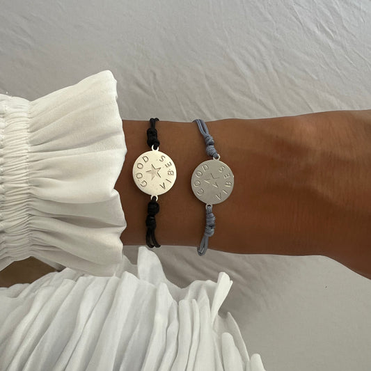 Good Vibes Coin Bracelet