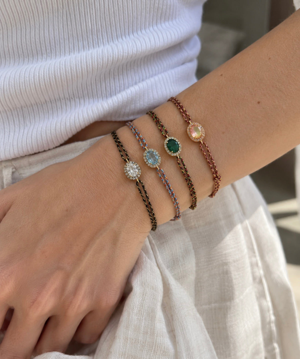 Halo Cord Bracelet | צמיד הילו