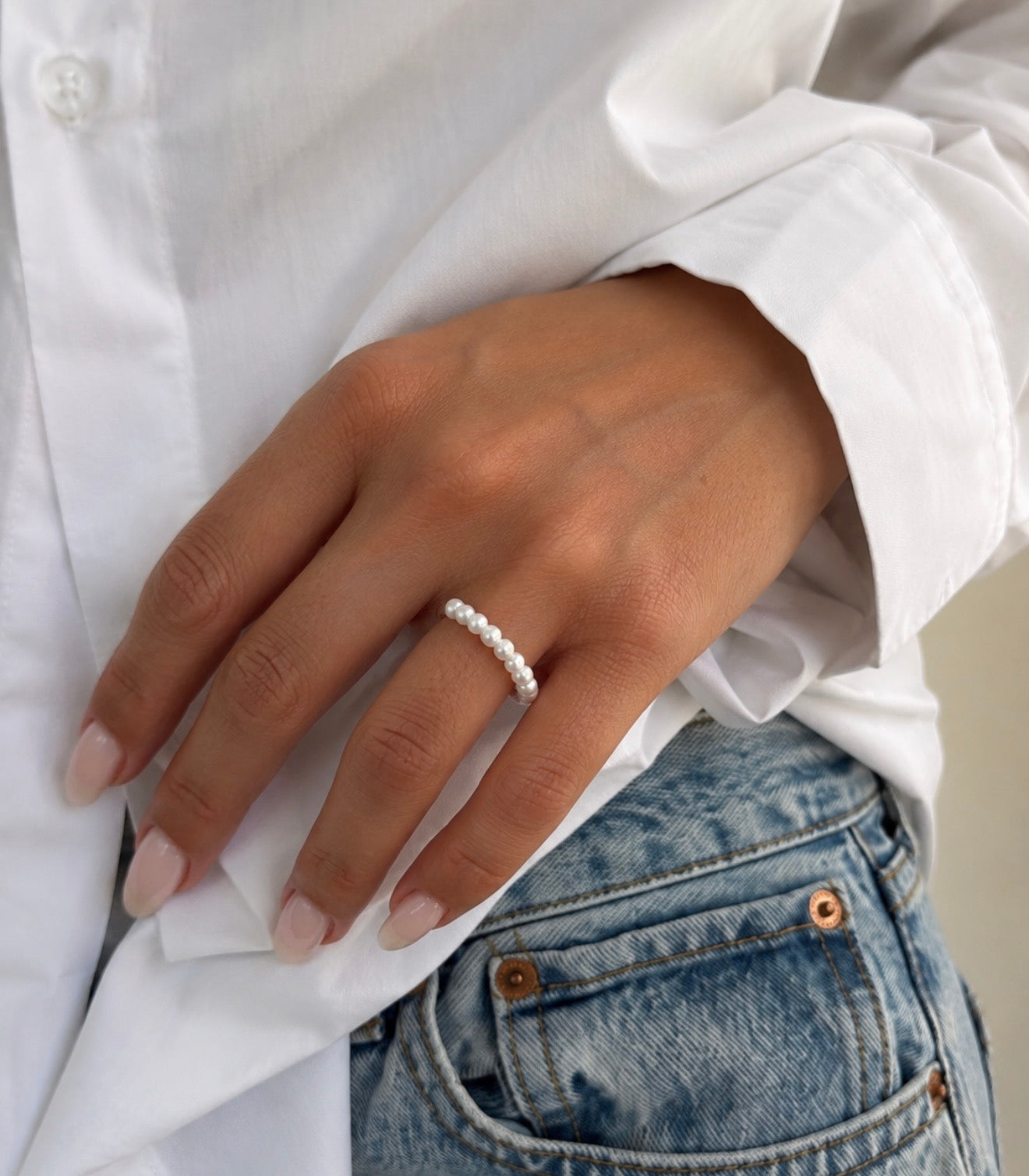 Classic Pearl Ring