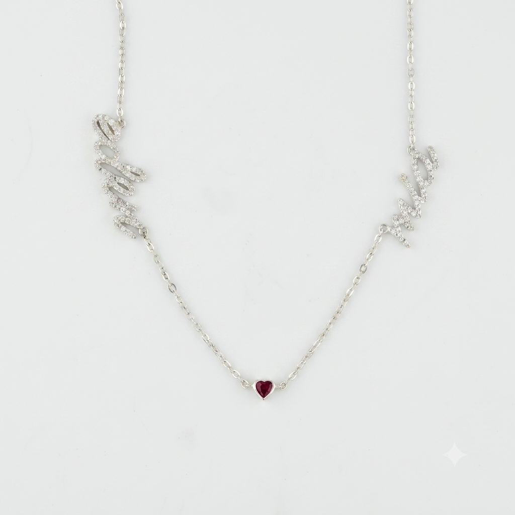 Heart Names Necklace