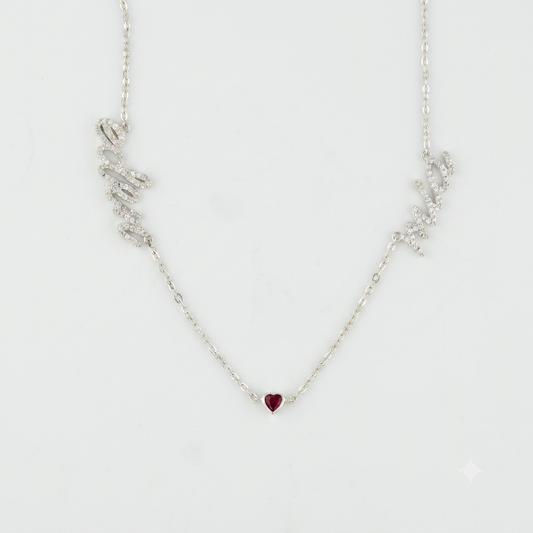 Heart Names Necklace