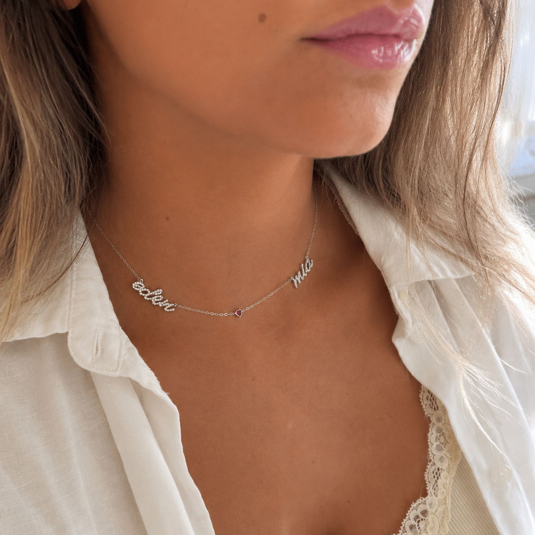Heart Names Necklace