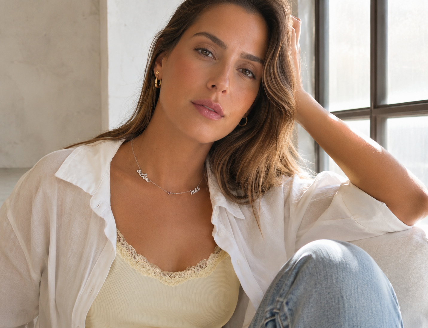 Heart Names Necklace