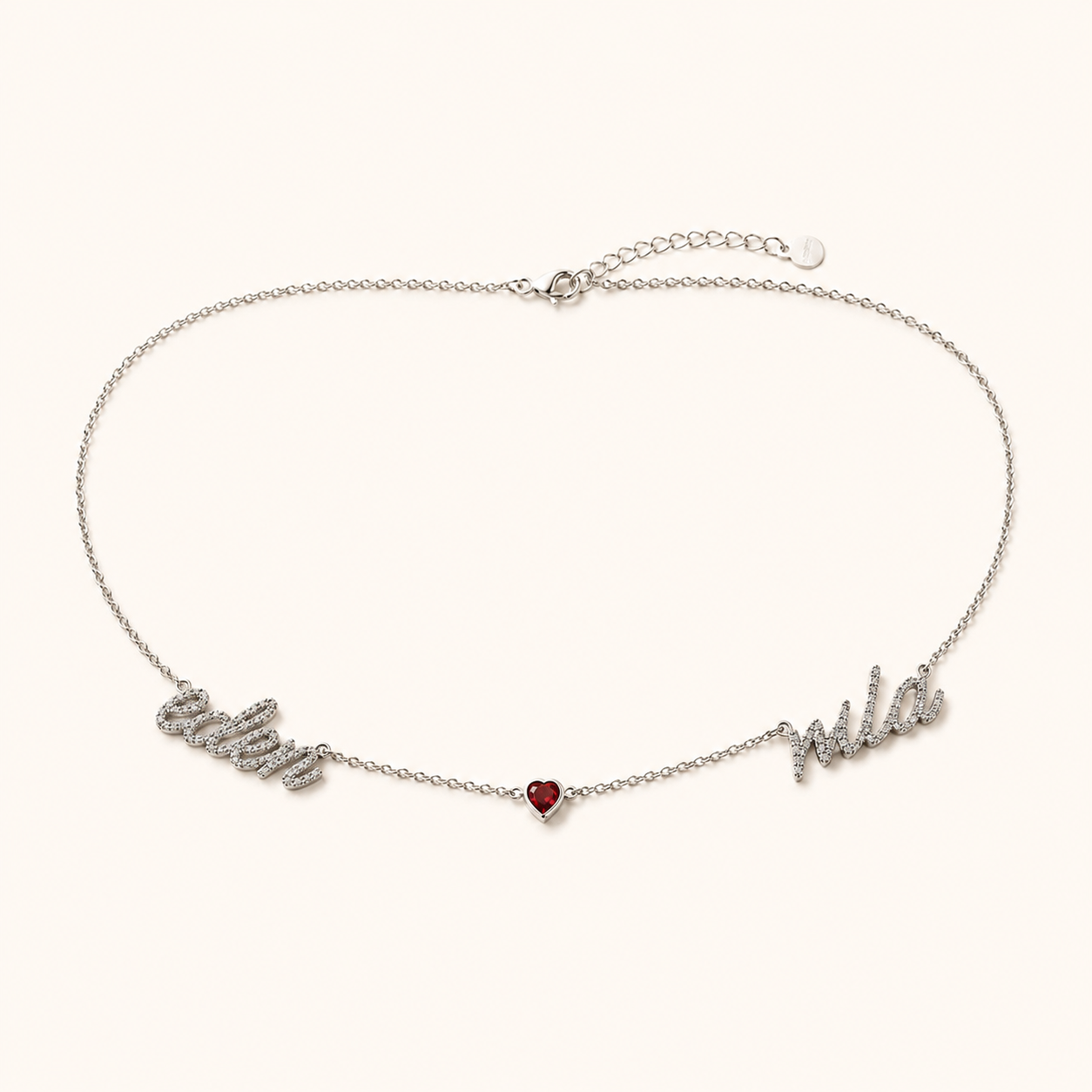 Heart Names Necklace