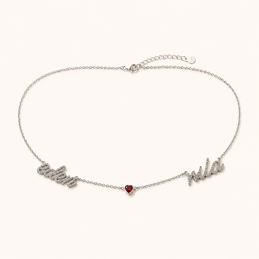 Heart Names Necklace