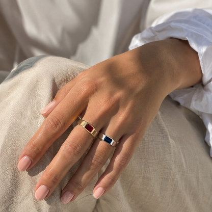 Gemstone cocktail ring