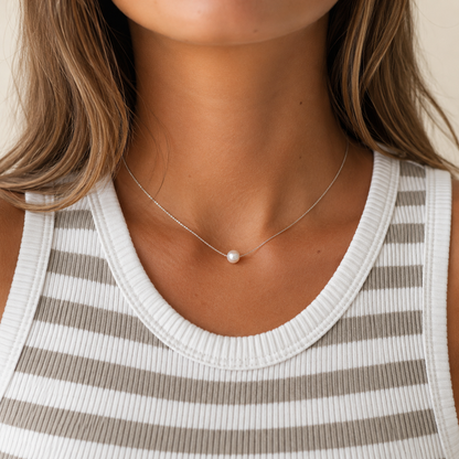 Everyday Pearl Necklace
