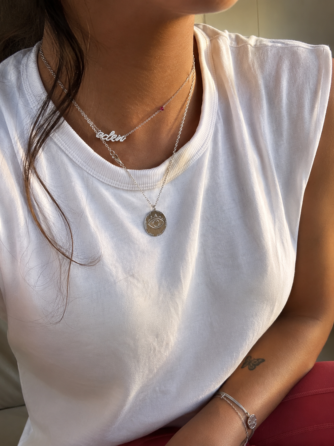 Heart Names Necklace